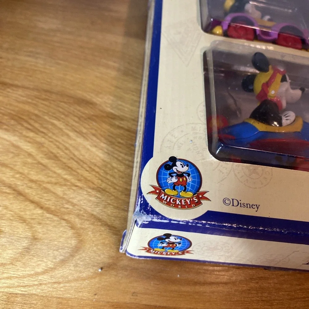 Disney Mickey's Transport‎ Set No. 26006 Die cast metal toys Sealed Box Wear